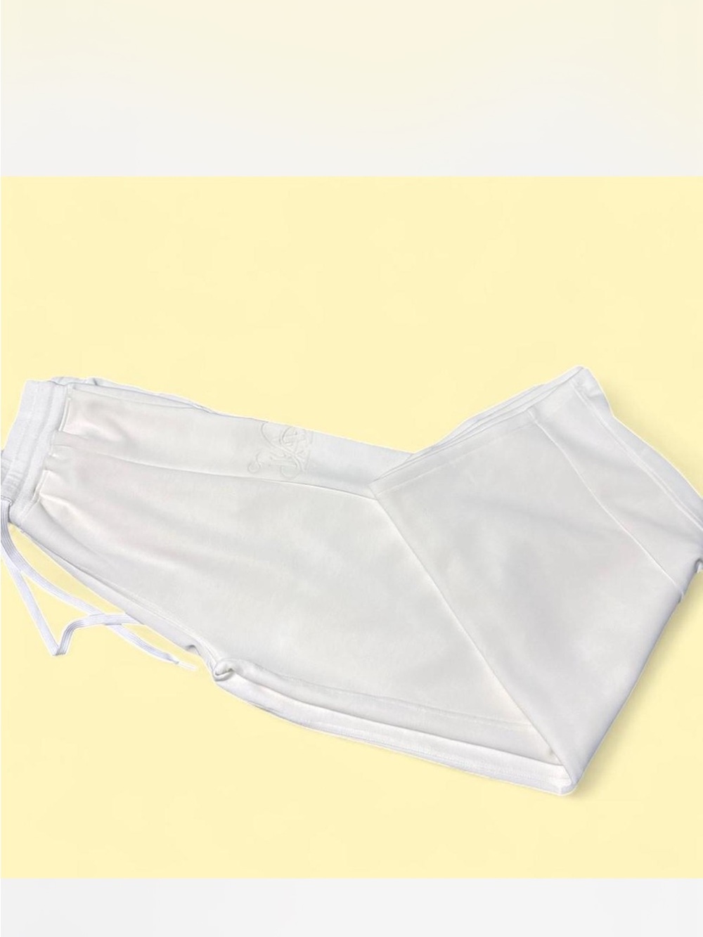 YoungLA White Cozy Fleece Sweatpants
